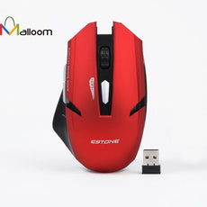 Malloom Mouse Gaming Muis Battery Mini mouse 2.4Ghz Wireless Optical Positioning 10m Distances For Computer Pc Laptop