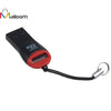 New High Speed USB 2.0 Mini Micro SD T-Flash TF M2 Memory Card Reader Rope Hole For Hang Lightweight Card Reader Gift #202