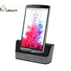 2016 Phone Accessories New High Quality Dual Desktop Dock USB Sync Charger Cradle with Battery Charging for LG G3 D855