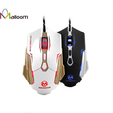 Gaming Mouse USB 2400DPI 7D Buttons LED Optical Wired Gaming Mouse For Mac PC Laptop High Quality Mouse For Office Gift #201