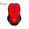 Malloom Newest Black and Red Computer Mouse 2016 Hot Sale Ergonomic 6 Keys Bluetooth 3.0 Wireless Mouse