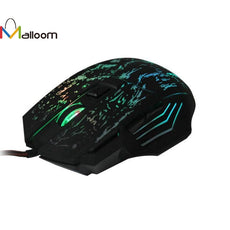 Malloom 2016 Wholesale Price 5500 DPI 7D Buttons LED Wired Gaming Mouse For PC Laptop