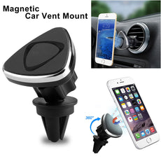 Universal Car Phone Holder 360 Degree Car Mount Sticky Magnetic Stand Holder For Cell Phone GPS Holder For Your Mobile Phone2017