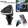 Universal Car Phone Holder 360 Degree Car Mount Sticky Magnetic Stand Holder For Cell Phone GPS Holder For Your Mobile Phone2017