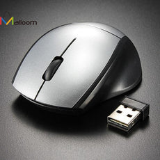 Malloom 2017 Mini 2.4GHz Gaming Mouse 2000 DPI Mice Optical Wireless Mouse Mice Cordless USB Receiver PC Computer for Laptop