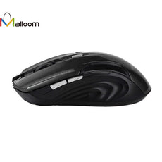 Malloom Laser Gaming Mouse Battery Mini mouse 2.4Ghz Wireless Optical Positioning1200 DPI For Computer Pc Laptop