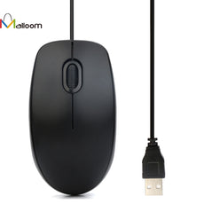 2017 Rechargeable Wired Mouse Gaming 1200DPI 2 Button For PC Laptop 1200 DPI USB Wired Optical Gaming Mice Mouses#25