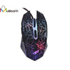 Malloom 2017 Wholesale Price Mouse Game 7D 2400 DPI 7D Buttons LED Wired Gaming Mouse For PC Laptop