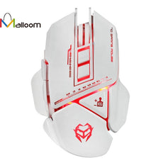 Malloom New Optical Mouse Gamer 2017 Adjustable 3200DPI  7D Button Wired Mechanical Gaming Mouse Mice For Laptop PC
