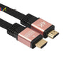 1M To 10M HDMI 2.0 4K 30AWG HD 18Gbps 3D Audio Return Ethernet HDMI FLAT Cable HDMI Cable High Quality 24K Gold-plated #20