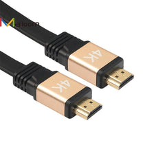 HDMI 2.0 4K 30AWG HD 18Gbps 3D Audio Return Ethernet HDMI FLAT Cable 2016 New Arrivel High Quality Multimedia HDMI Cable #2515