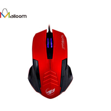 Malloom 2017 Hot Salling Gaming Mouse New Design 1000 DPI  Buttons LED Wired Mouse For PC Laptop