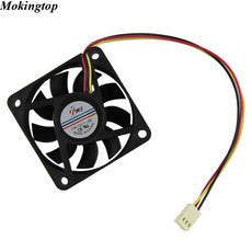 2017 Hot Selling 60mm PC CPU Cooling Fan 12V 3 Pin Computer Case Cooler Quiet Connector Easy Installed&15