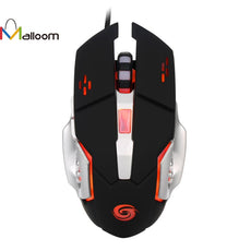 Malloom Mouse Game In Computer Mice 2017 New 3200DPI Optical Adjustable 6D Button Wired Gaming Mouse Mice For PC Gamer