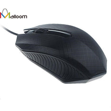 Malloom 2016 High Quality  hot selling For PC Laptop Fashion 1200 DPI USB Wired Optical Gaming Mice Mouse #LR17