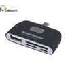 Micro USB 3 in 1 Memory Card Reader Adapter For Smartphone USB/TF/SD For Samsung Galaxy S7 Current Overload Protection Hot Sell