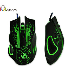 Professional Mouse 2400 DPI Optical USB Bright Breathing Wired Gaming Mouse High Quality Mice For Pro Computer Mouse Gamer #295