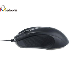 Malloom Gaming Mouse Laser Rechargeable Finger mouse Wired Optical Positioning 1200 DPI For Computer Pc Laptop