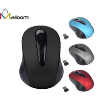 Malloom 2.4GHz Wireless Mouse Gamer USB Optical Scroll Mice for Tablet Laptop Computer Finest Gaming Mouse For High-End Player