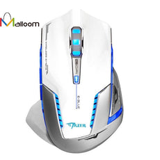 Malloom Gaming Mouse Laser Battery Finger mouse 2.4Ghz Wireless Optical Positioning 5m Distances 2500 DPI For Computer Pc Laptop
