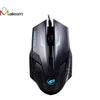 Malloom Newest Computer Mouse 2016 Hot Sale 1000 DPI 3D Buttons LED Wired Gaming Mouse For PC Laptop