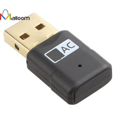 600Mbps Dual Band 2.4Ghz 5Ghz USB WiFi Dongle AC600 Wireless Lan Network Adapter for 802.11b/g/n