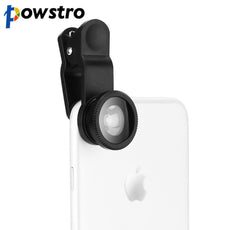 Universal Fish Eye 3 in1 Clip-on Fisheye Smartphone Camera Lens Wide Angle Macro Mobile Phone Lens For iPhone HTC Smart Phone