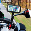Powstro Waterproof Motorcycle Motorbike Mobile Phone Holder Bag Case For iPhone5 6 7/Samsung etc(Mount to Rearview Mirror Stand)