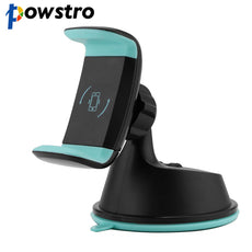 Powstro Phone Holder 2 in 1 Rotatable Car Phone Holder Stand with Sucker Base & Air Vent Outlet Mount For iPhone 7 6S Samsung