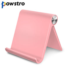 Powstro Universal Flexible Phone Desk Holder for iPhone Samsung Xiaomi Huawei Mobile Cellphone and Tablet Portable V-shape Stand