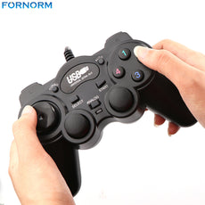 Wired Controle USB 2.0 Gamepad Controller Joystick Joypad Double Vibration 850 for PC Laptop Computer for Win7/8/10 XP/For Vista