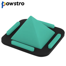 Powstro  Pyramid Phone Stand Mutifunction Mobile Phone Holders Stands Pyramid Shape Silicone