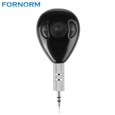FORNORM 3.5mm Bluetooth Receiver V4.1 Audio Music Receiver Adapter Virtual Stereo with Microphone For Speaker Headphone MP3