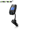 Onever Bluetooth FM Transmitter Car MP3 Player Wireless Audio Modulator Handsfree Car Kit with 3 USB Support USB/TF Flash Drive