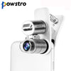 Universal Mobile Phone Microscope Macro Lens 60X Optical Zoom Magnifier Micro Camera Clip LED Lenses For iPhone SE 5S 6S Plus