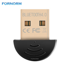 FORNORM Wireless USB Bluetooth Adapter CSR V4.0 Adapter Dual Mode Wireless Dongle 20m 3Mbps for Windows 8 7 XP