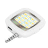 Powstro Universal Portable LED Photography Ring Flash Light 16-LED Smartphone Selfie Light Rechargeable For iPhone 6 plus 6s