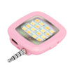 Powstro Universal Portable LED Photography Ring Flash Light 16-LED Smartphone Selfie Light Rechargeable For iPhone 6 plus 6s