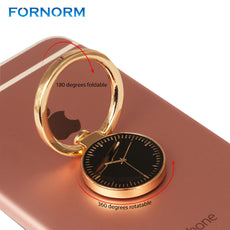 Powstro Watches 360 Degrees Rotation Finger Ring Holder Universal Mobile Phone Metal Finger Grip Bracket Stand for iPhone 7/6s