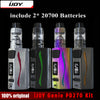 In Stock! iJOY Genie PD270 TC Box Mod With Captain S Subohm Tank 4ml 234W Dual 20700/18650 Batteries Vaporizer E-Cigarette Kit