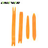 4pcs Car Radio Door Clip Panel Trim Audio LED Light Removal Installer Pry Tool Set Plastic Repairing Tool