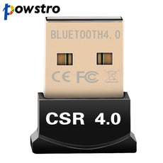 USB Bluetooth Adapter V4.0 Dual Mode Wireless Dongle Free Driver USB2.0/3.0 20m 3Mbps for Windows 7 8 10 XP Vista