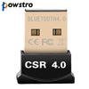 USB Bluetooth Adapter V4.0 Dual Mode Wireless Dongle Free Driver USB2.0/3.0 20m 3Mbps for Windows 7 8 10 XP Vista