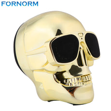 Fornorm Skull Wireless Bluetooth Speaker Sunglass NFC Skull Speaker Mobile Subwoofer Multipurpose Speaker