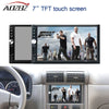 AOZBZ 7" TFT 1080P Electronics Video Touch Screen Bluetooth MP5 Player 12V Car Audio FM USB SD AUX IN Support Rearview Camera