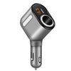 Powstro 3 USB Car Charger 5V 3.1A Intelligent Voltage Display Quick Charge Mobile Charger Adapter With Cigarette Lighter Socket