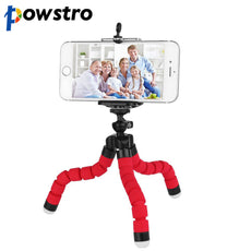 Mini Portable Flexible Tripod with Phone Holder Bracket Stand Tripod Kit for iPhone7 Xiaomi Samsung HTC Mobile phone DSLR Camera