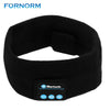 FORNORM Wireless Bluetooth Sports Fiber Earphone Stereo Music Headwear USB Rechargeable With Microphone For Running Exercise