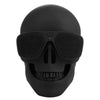 FORNORM Halloween Portable Skull Head Shape Wireless Bluetooth Speaker Stereo Chargeable 3.5mm Audio Input Desktop PC Notebook