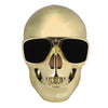 FORNORM Halloween Portable Skull Head Shape Wireless Bluetooth Speaker Stereo Chargeable 3.5mm Audio Input Desktop PC Notebook